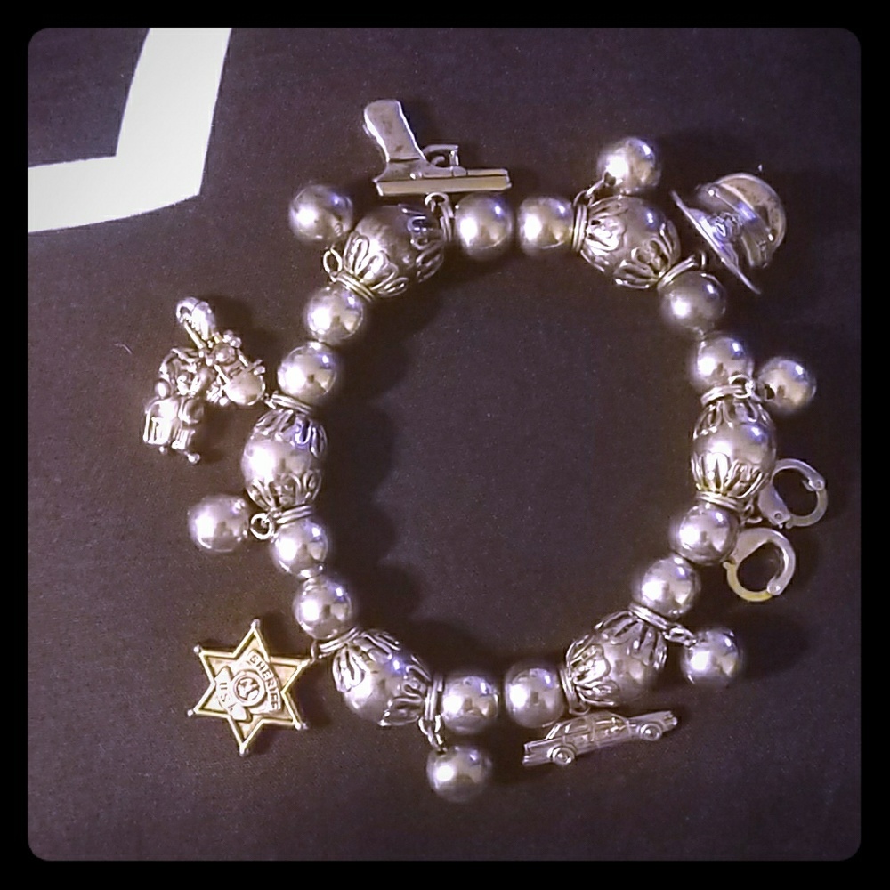 ‼️FINAL PRICE‼️Police Charm Bracelet